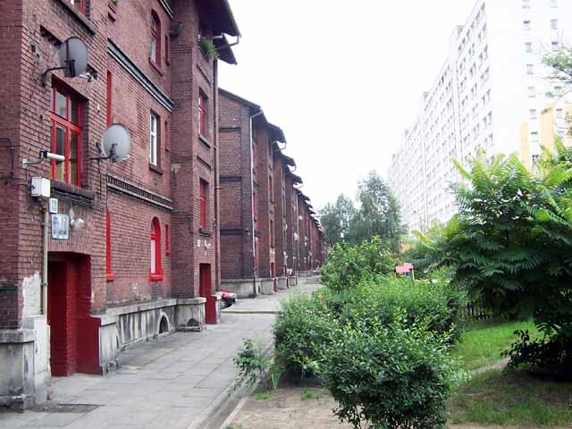 Nowy Bytom - domy robotnicze - ul. Parkowa