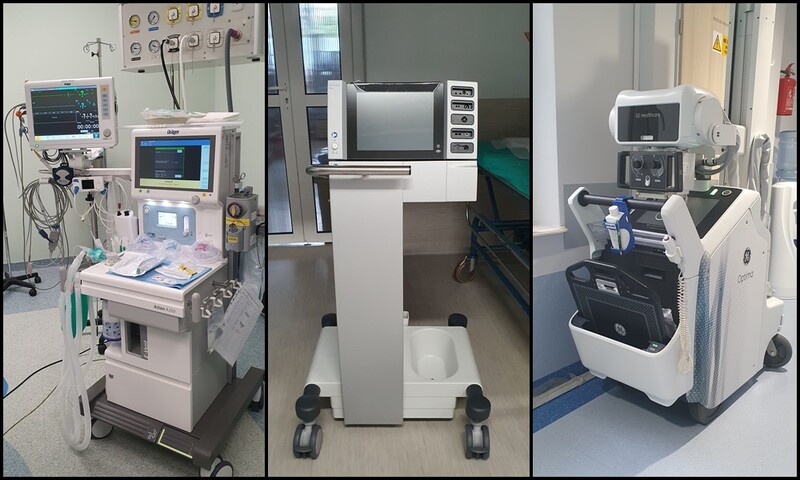 Nowy sprzęt medyczny z Rządowej Agencji Rezerw Strategicznych trafił do rudzkiego szpitala