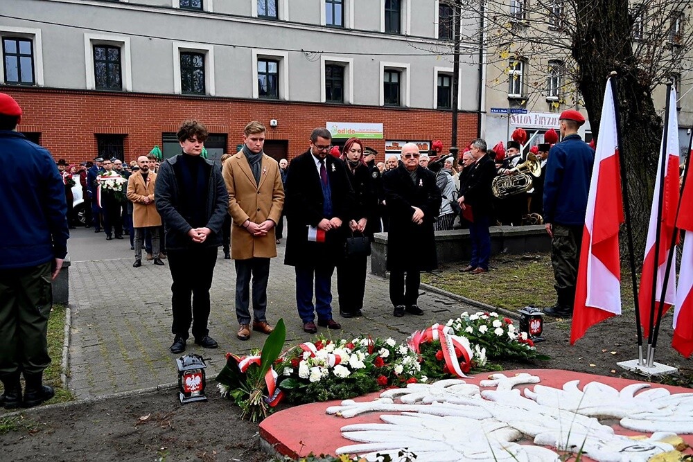 Obchody 106. rocznicy odzyskania niepodległości. / fot. UM Ruda Śląska