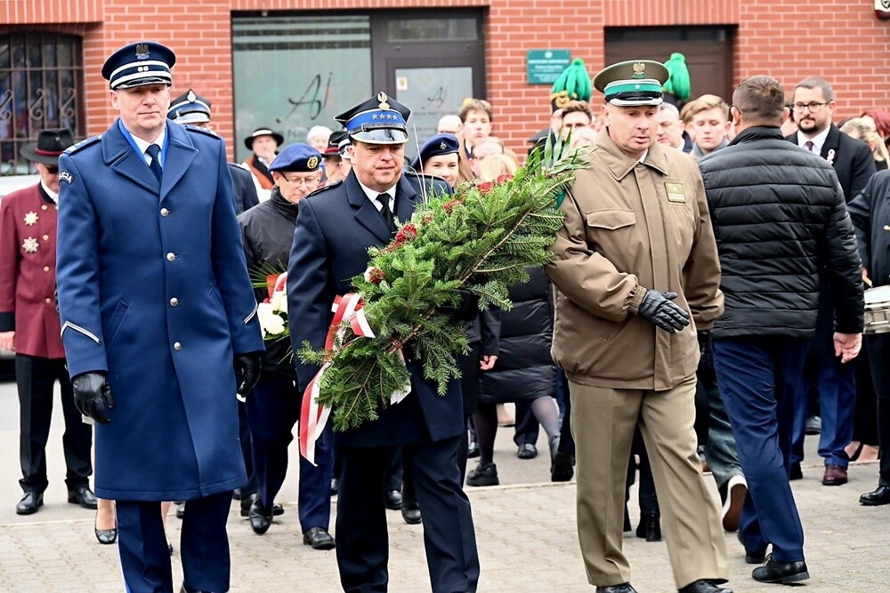 Obchody 106. rocznicy odzyskania niepodległości. / fot. UM Ruda Śląska