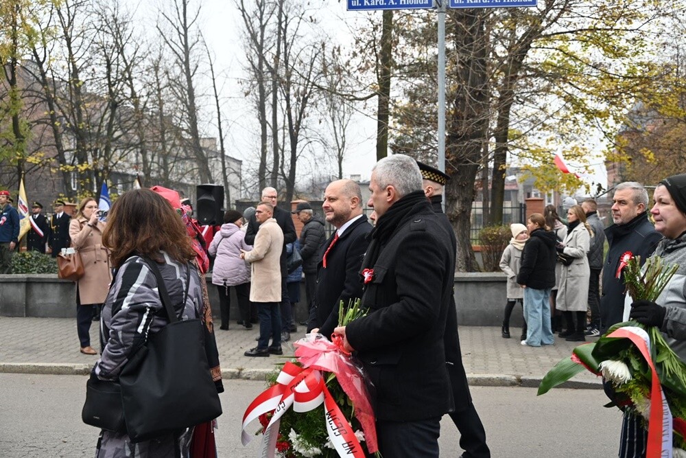 Obchody 106. rocznicy odzyskania niepodległości. / fot. UM Ruda Śląska