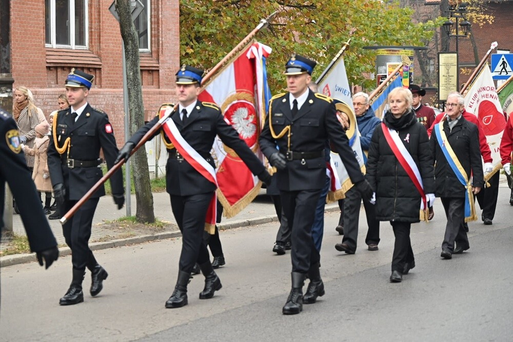 Obchody 106. rocznicy odzyskania niepodległości. / fot. UM Ruda Śląska