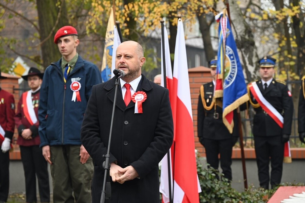 Obchody 106. rocznicy odzyskania niepodległości. / fot. UM Ruda Śląska