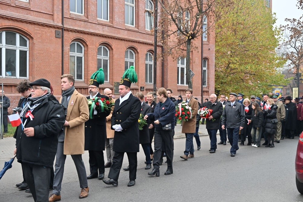 Obchody 106. rocznicy odzyskania niepodległości. / fot. UM Ruda Śląska