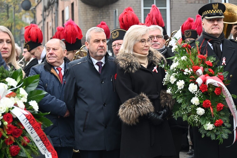 Obchody 106. rocznicy odzyskania niepodległości. / fot. UM Ruda Śląska