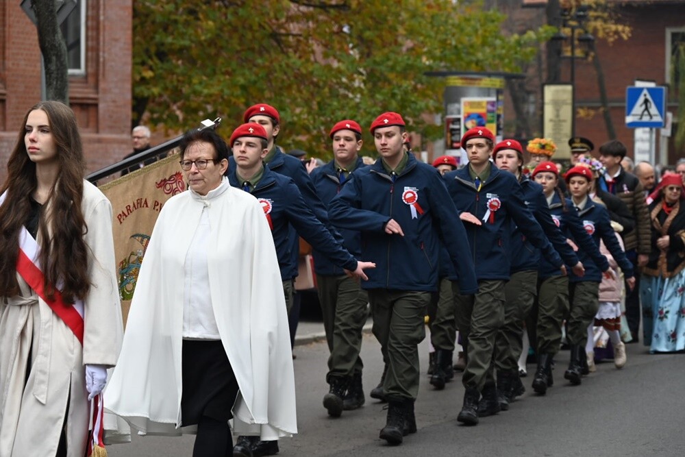 Obchody 106. rocznicy odzyskania niepodległości. / fot. UM Ruda Śląska