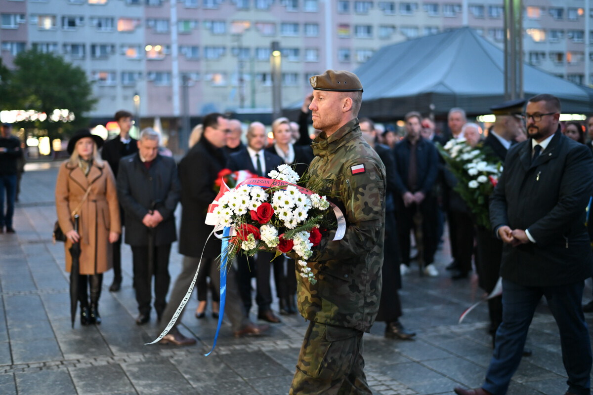 Ruda Śląska uczciła 80. rocznicę Tragedii Górnośląskiej / fot. Marek Faber