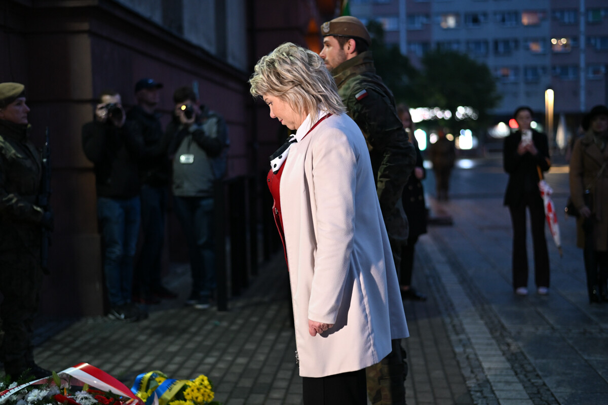 Ruda Śląska uczciła 80. rocznicę Tragedii Górnośląskiej / fot. Marek Faber