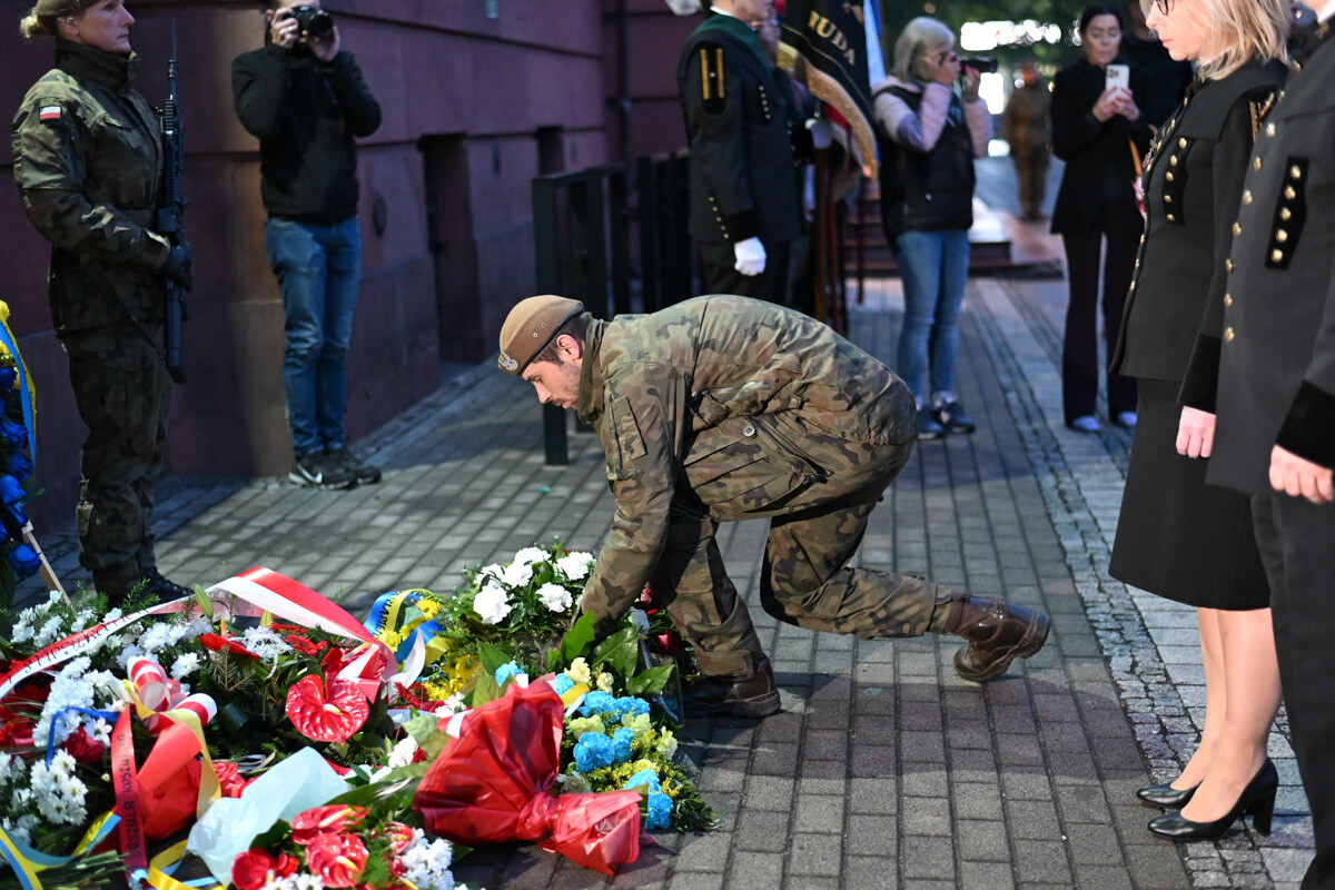 Ruda Śląska uczciła 80. rocznicę Tragedii Górnośląskiej / fot. Marek Faber
