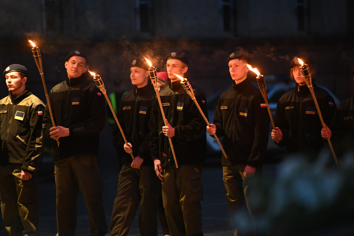 Ruda Śląska uczciła 80. rocznicę Tragedii Górnośląskiej / fot. Marek Faber