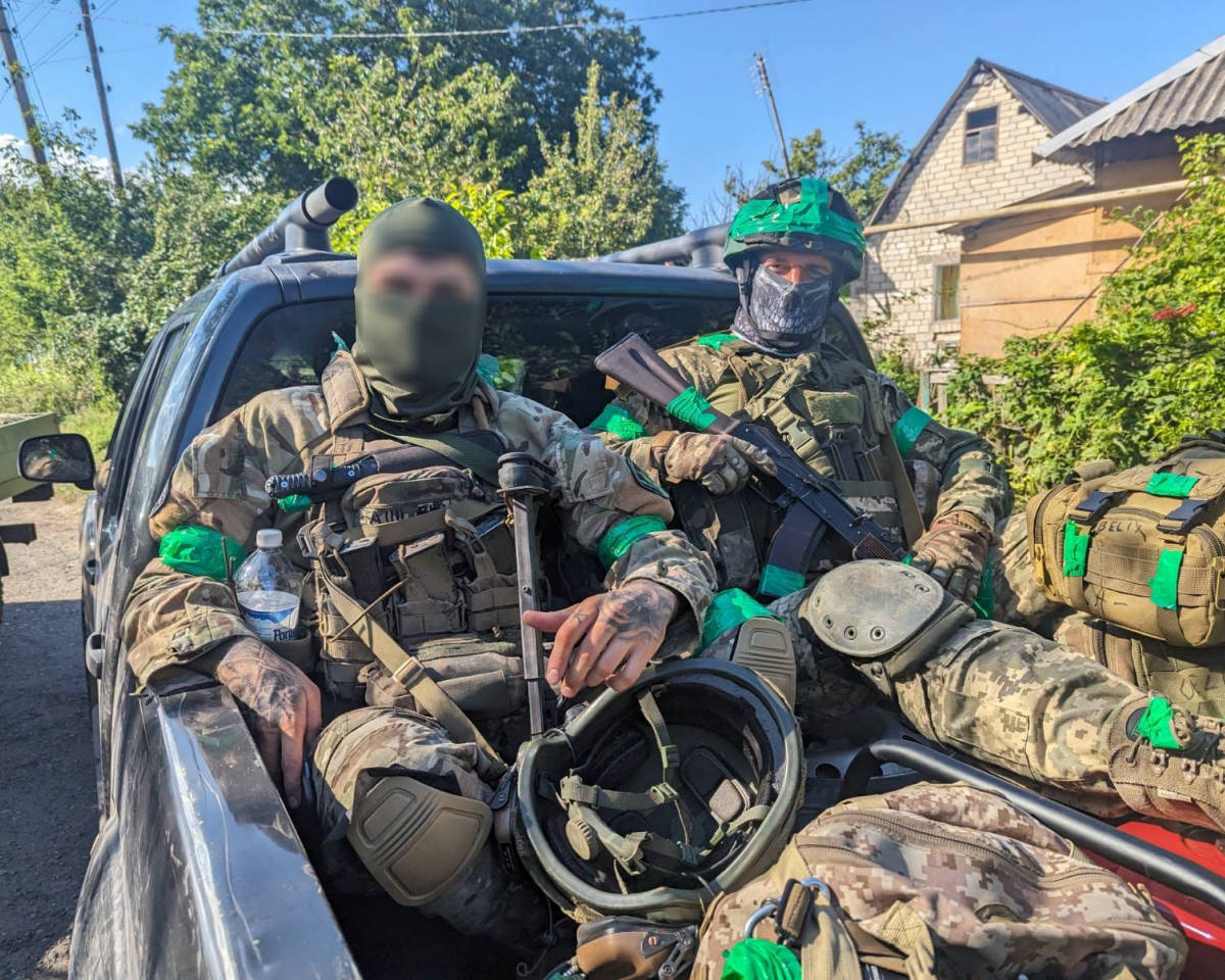 Ochotnik z Rudy Śląskiej służy w Legionie Międzynarodowych Sił Zbrojnych Ukrainy / fot. pan Adam