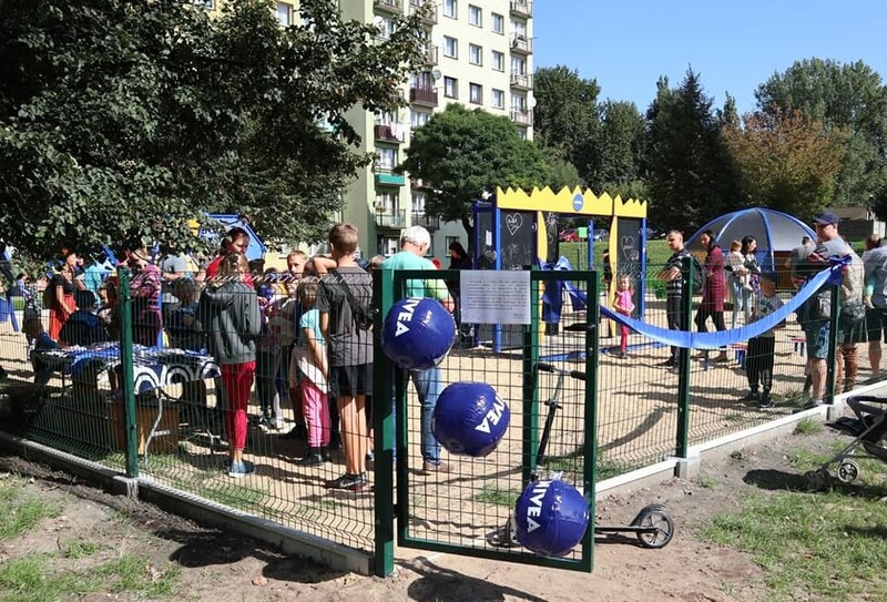 Oficjalnie otwarto plac zabaw Nivea w Kochłowicach!