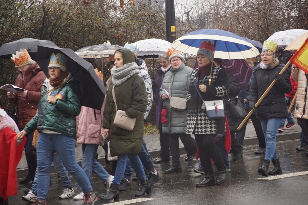 Barwny Orszak Trzech Króli przeszedł dzisiaj ulicami Rudy!
