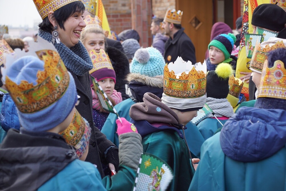 6 stycznia na ulice Rudy Śląskiej kolejny raz wyszedł Orszak Trzech Króli. Uczestnicy pochodu tradycyjnie wyruszyli spod kościoła pw. Piusa X.