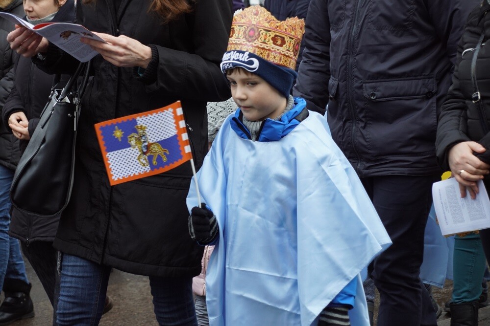 6 stycznia na ulice Rudy Śląskiej kolejny raz wyszedł Orszak Trzech Króli. Uczestnicy pochodu tradycyjnie wyruszyli spod kościoła pw. Piusa X.