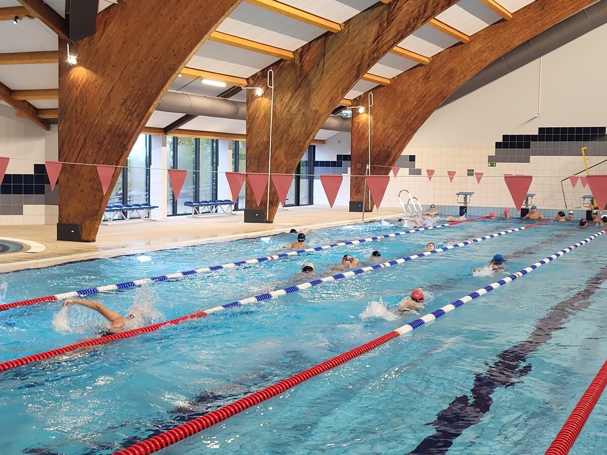 Otwarcie basenu krytego w Rudzie po remoncie. / fot. MOSiR Ruda Śląska / UM Ruda Śląska