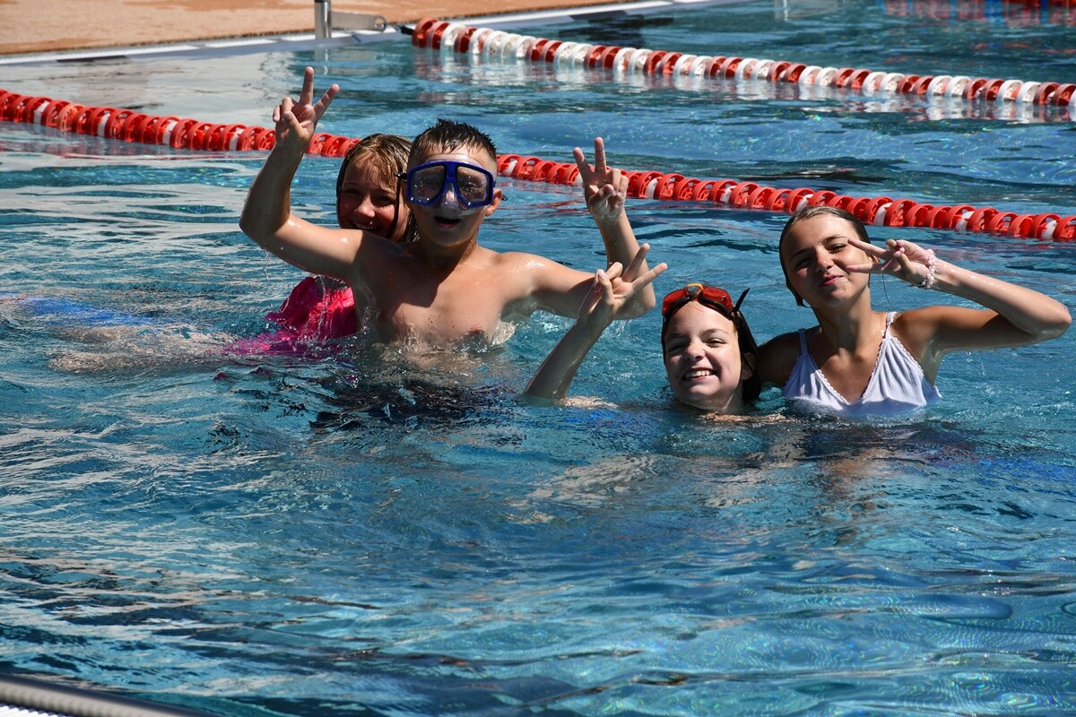 Otwarcie basenu letniego w Rudzie Śląskiej.