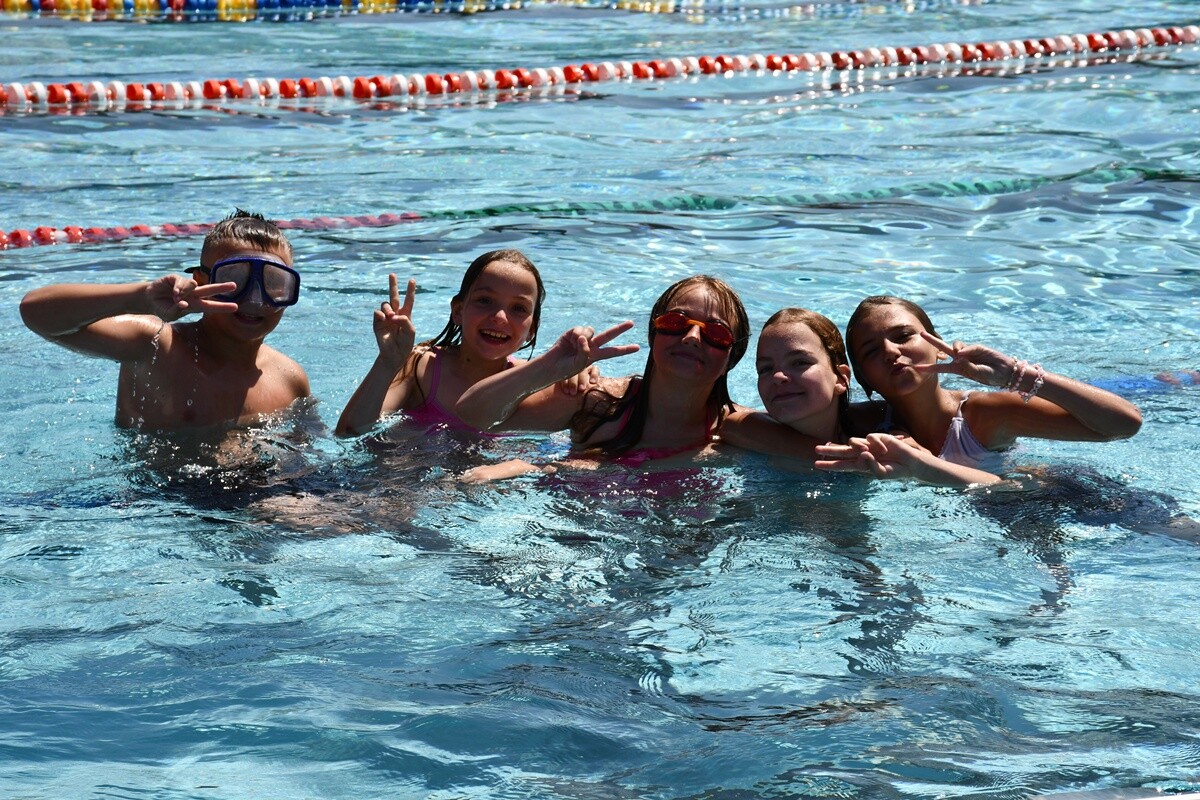 Otwarcie basenu letniego w Rudzie Śląskiej.