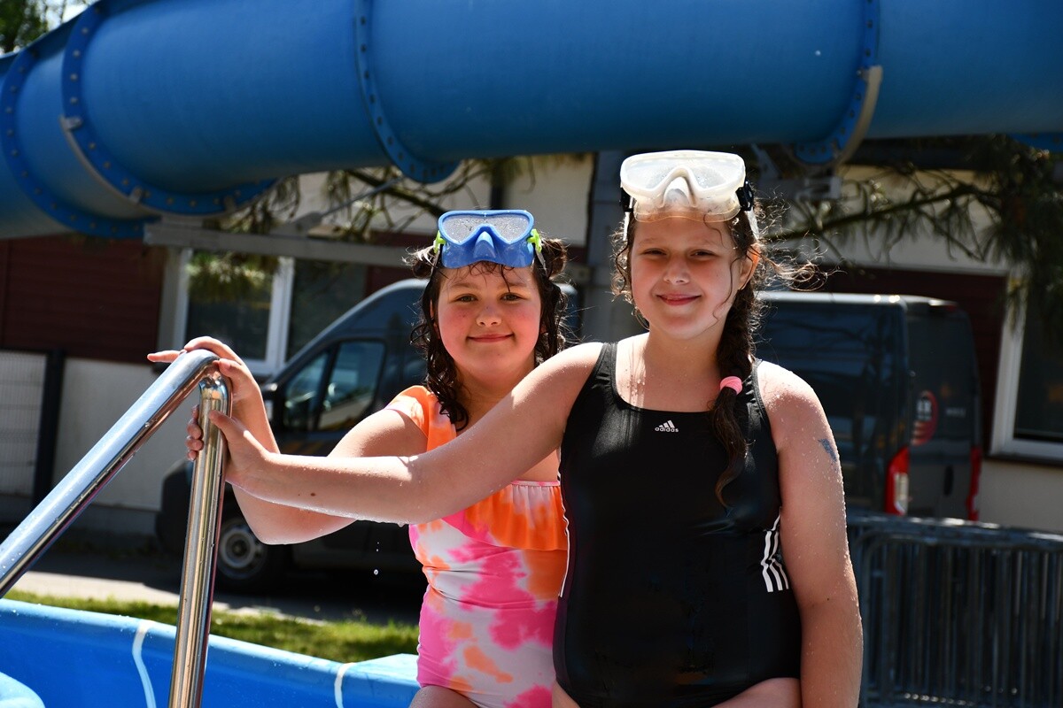 Otwarcie basenu letniego w Rudzie Śląskiej.