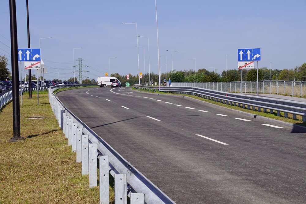 Otwarcie kolejnego odcinka trasy N-S w Rudzie Śląskiej.