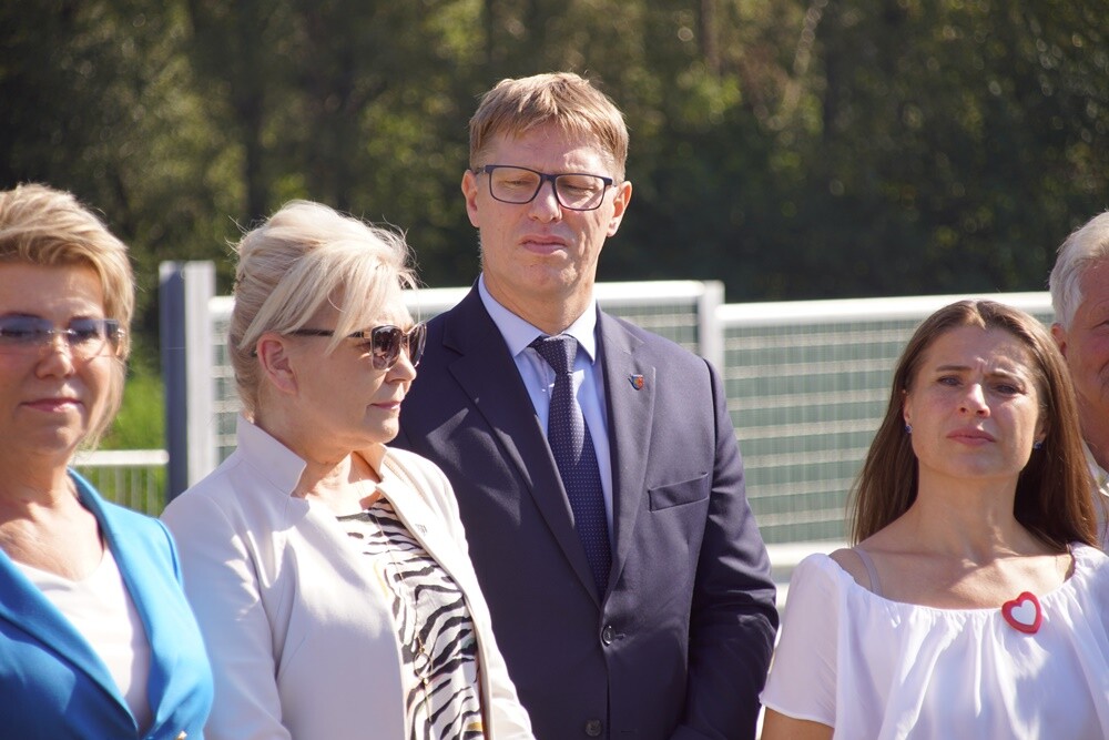 Otwarcie kolejnego odcinka trasy N-S w Rudzie Śląskiej.