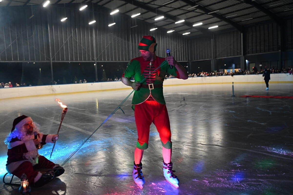 Oficjalne otwarcie lodowiska w Rudzie Śląskiej. / fot. Marek Faber / UM Ruda Śląska