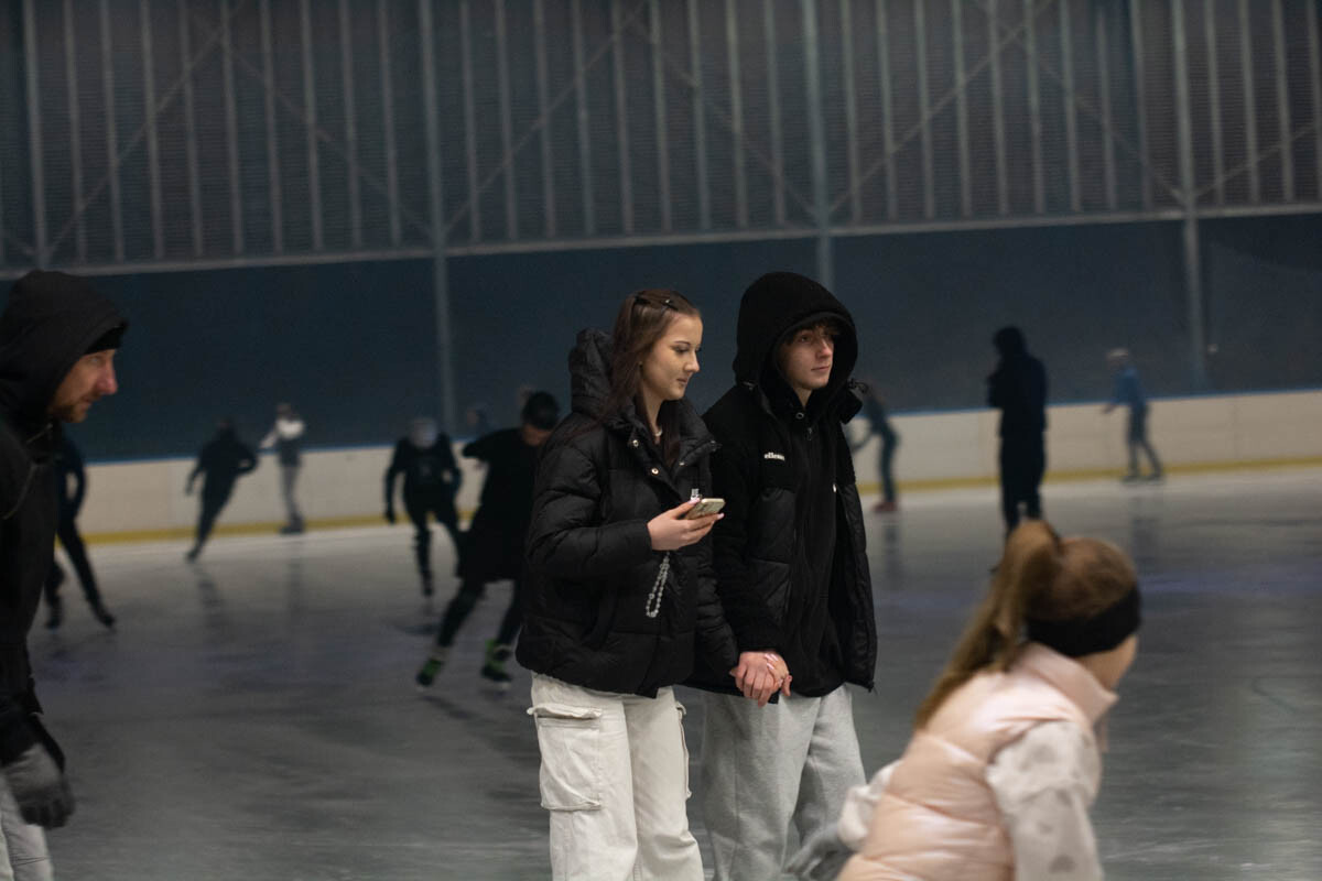 Oficjalne otwarcie lodowiska w Rudzie Śląskiej. / fot. Marek Faber / UM Ruda Śląska