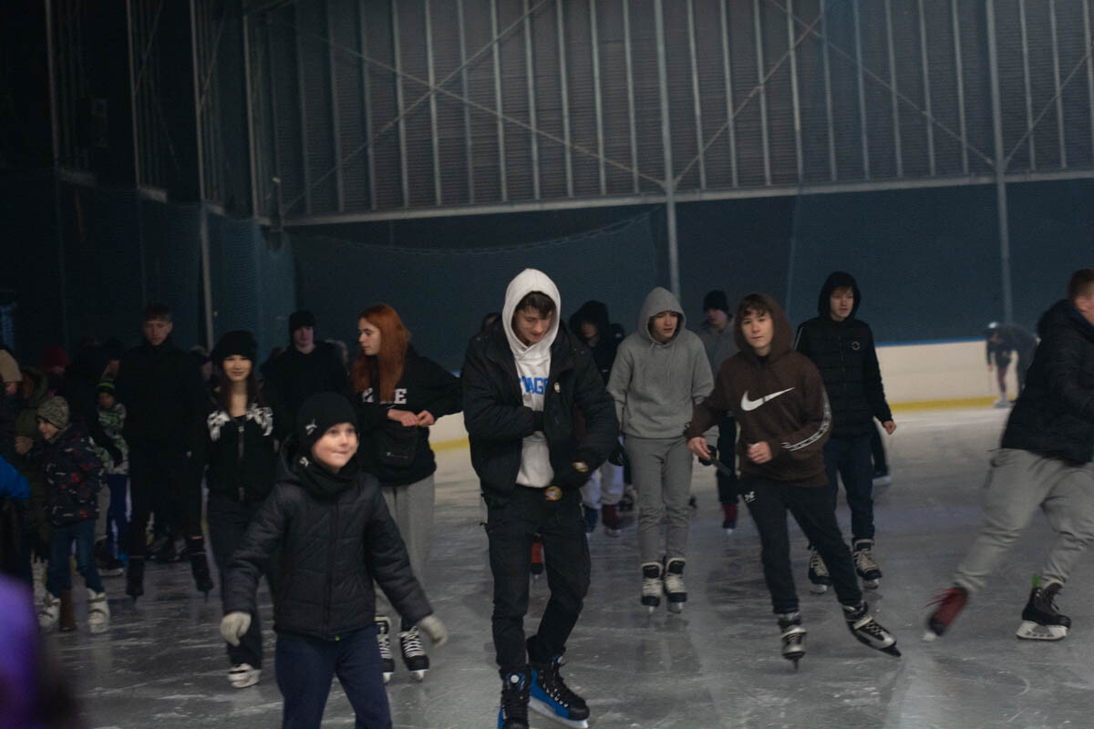 Oficjalne otwarcie lodowiska w Rudzie Śląskiej. / fot. Marek Faber / UM Ruda Śląska