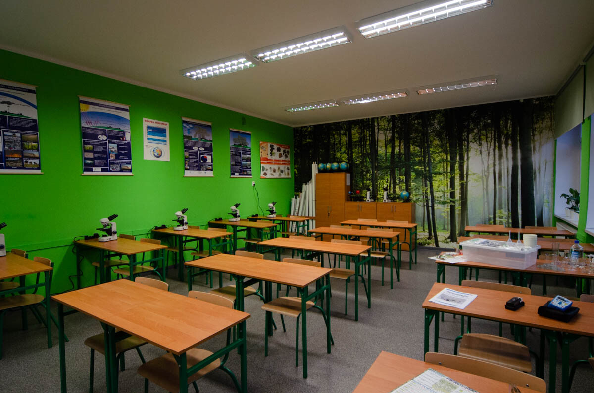 Otwarcie pracowni ekologicznej w I LO. / fot. Marek Faber