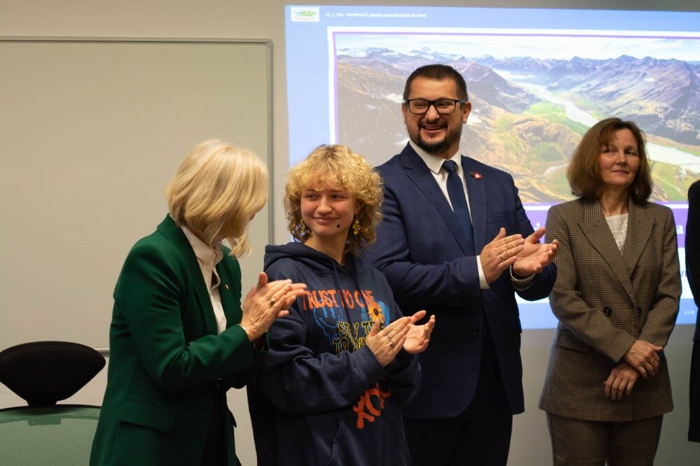 Otwarcie pracowni ekologicznej w I LO. / fot. Marek Faber