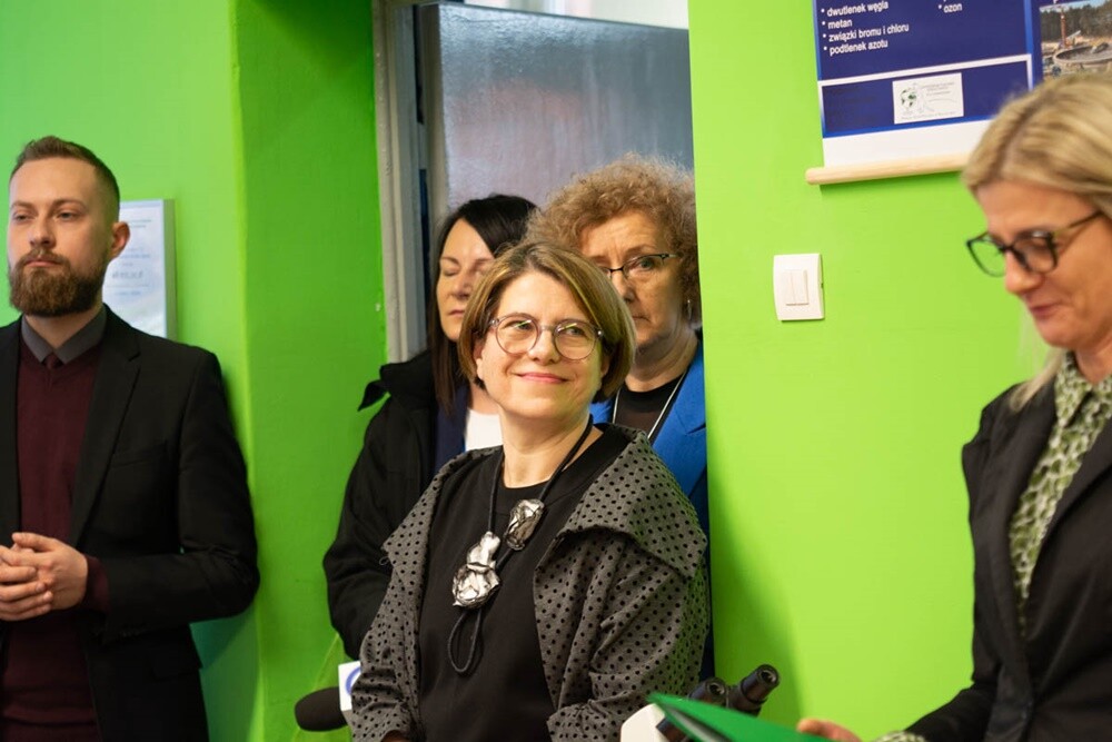 Otwarcie pracowni ekologicznej w I LO. / fot. Marek Faber