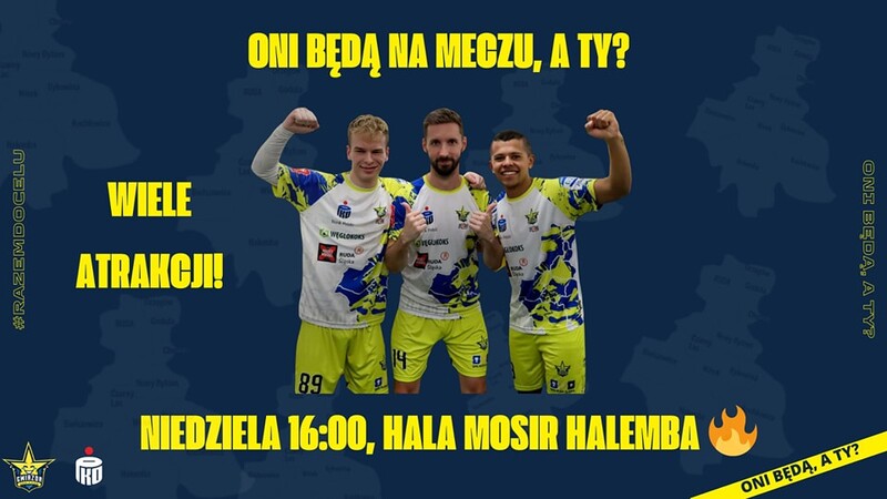 PKO Gwiazda Ruda Śląska vs AGS Stanley Futsal Team Brzeg już w niedzielę!