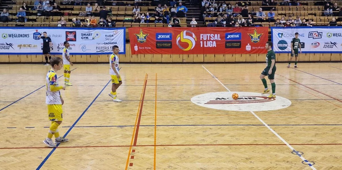 Inauguracja rundy rewanżowej w Halembie wypadła dla zespołu PKO Gwiazda Ruda Śląska bardzo dobrze