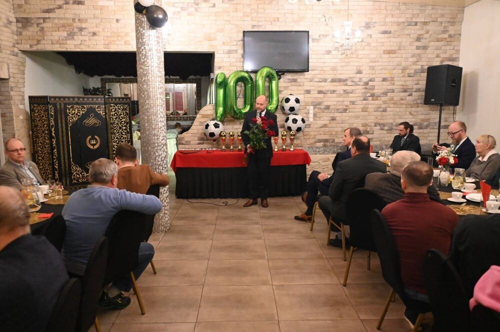 Wyniki 100 edycji plebiscytu na najlepszego piłkarza GKS Grunwald/fot. FB Michał Pierończyk