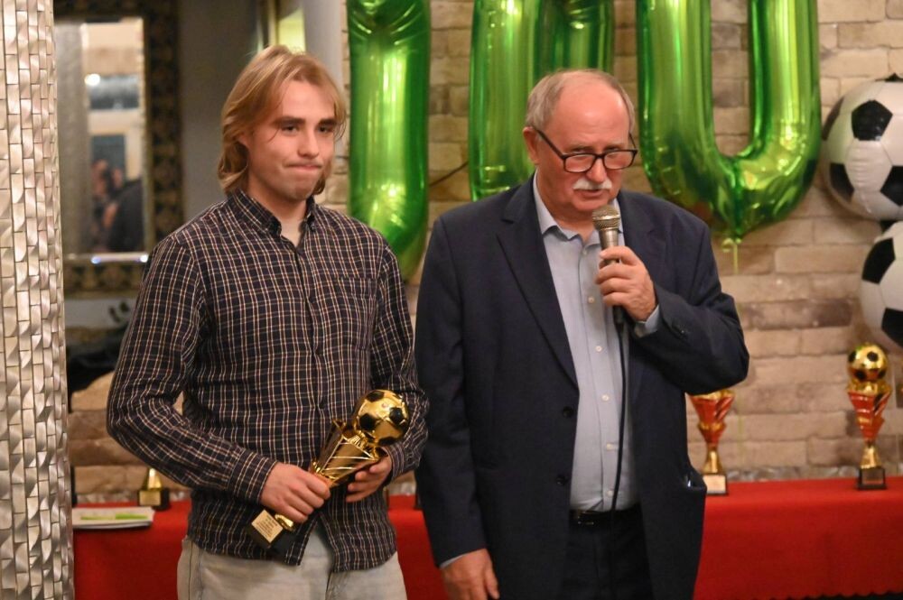 Wyniki 100 edycji plebiscytu na najlepszego piłkarza GKS Grunwald/fot. FB Michał Pierończyk