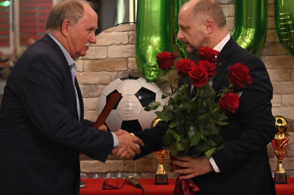 Wyniki 100 edycji plebiscytu na najlepszego piłkarza GKS Grunwald/fot. FB Michał Pierończyk