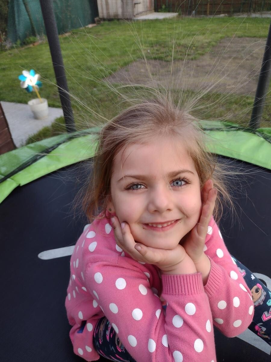 Larysa Sikora .5 lat. Mega energiczna i uczynna dziewczyna
dzielnica: Bykowina