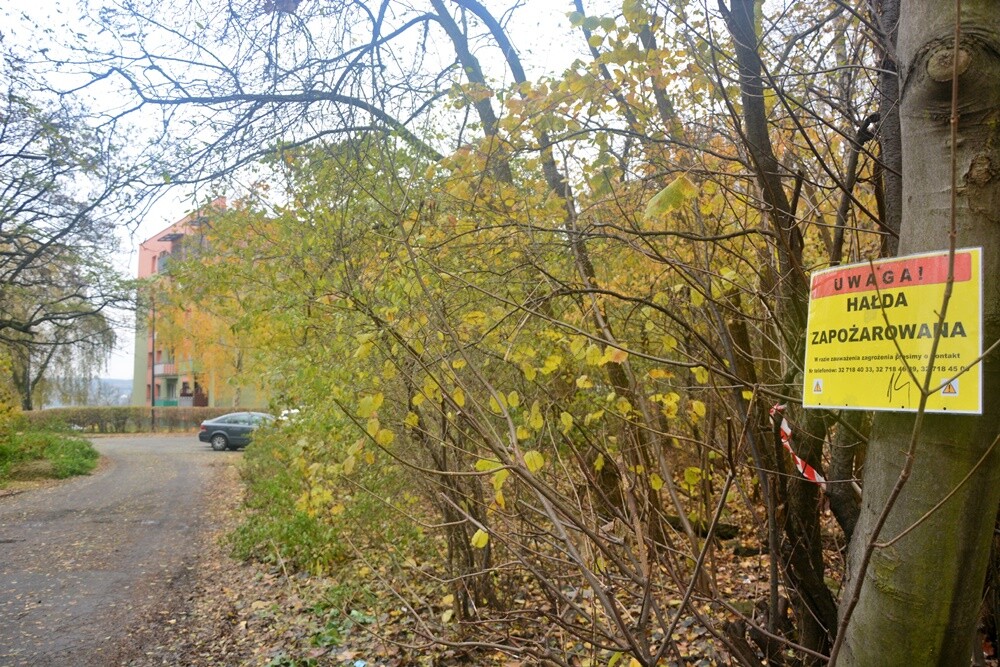 Płonąca hałda w Rudzie Śląskiej. / fot. Jacek Knapik
