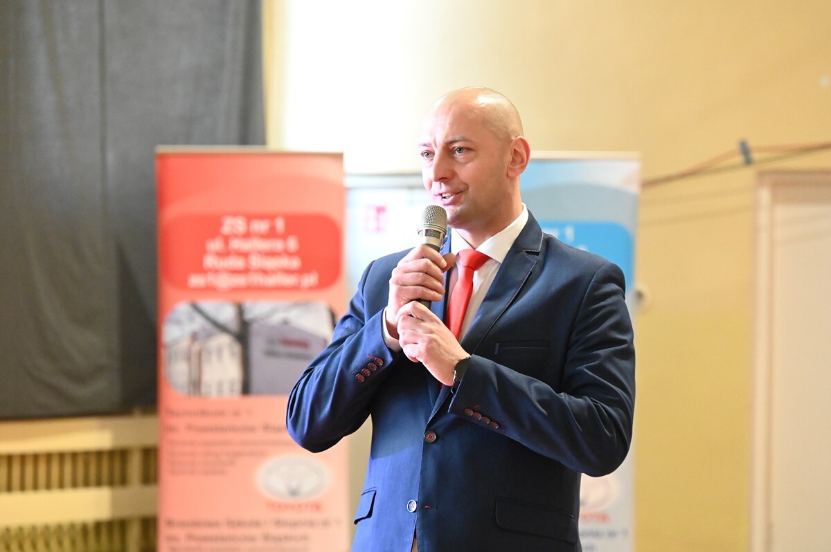 Pokaz mody w ZS nr 1 / fot. UM Ruda Śląska