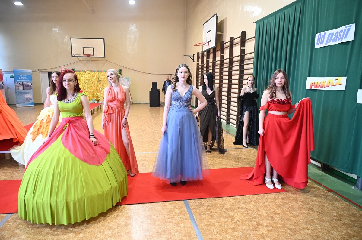 Pokaz mody w ZS nr 1 / fot. UM Ruda Śląska