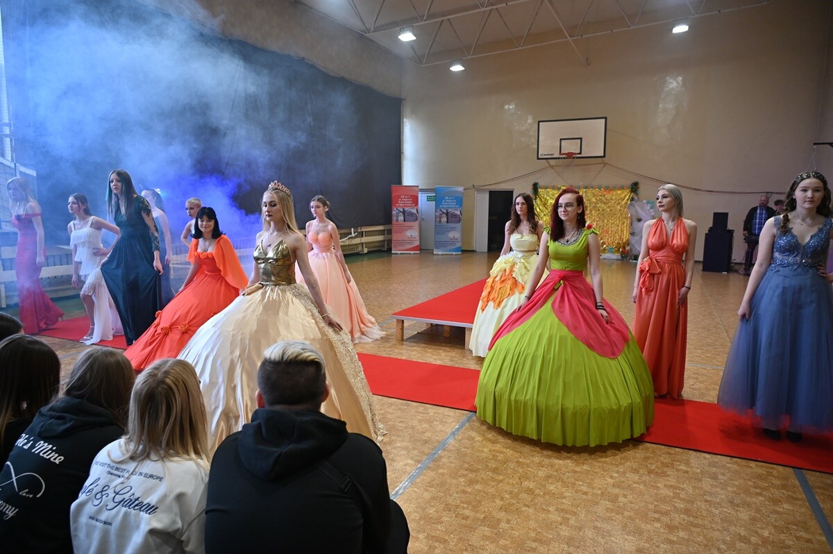 Pokaz mody w ZS nr 1 / fot. UM Ruda Śląska