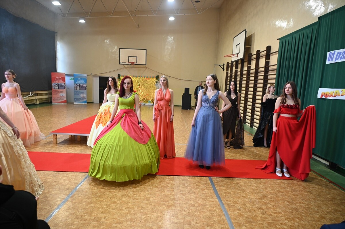 Pokaz mody w ZS nr 1 / fot. UM Ruda Śląska