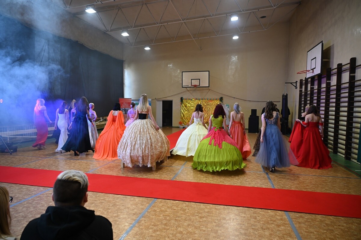 Pokaz mody w ZS nr 1 / fot. UM Ruda Śląska