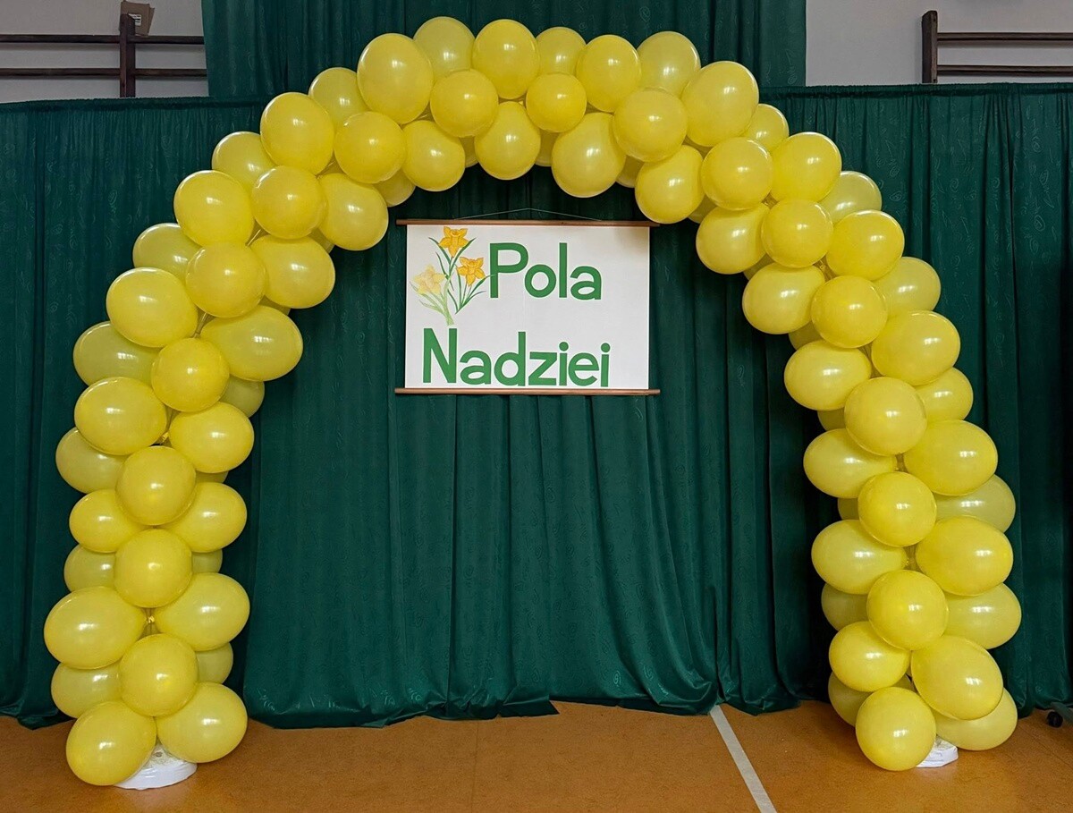 Inauguracja akcji „Pola Nadziei” w Rudzie Śląskiej. fot. UM Ruda Śląska / SP18