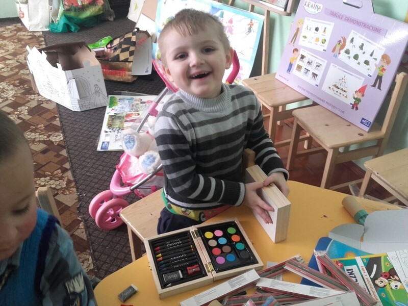 Pomoc z Rudy Śąskiej dla przedszkola na Ukrainie!