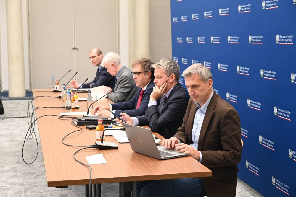 Michał Pierończyk na posiedzeniu Rady ds. Sprawiedliwej Transformacji/fot. FB Michał Pierończyk