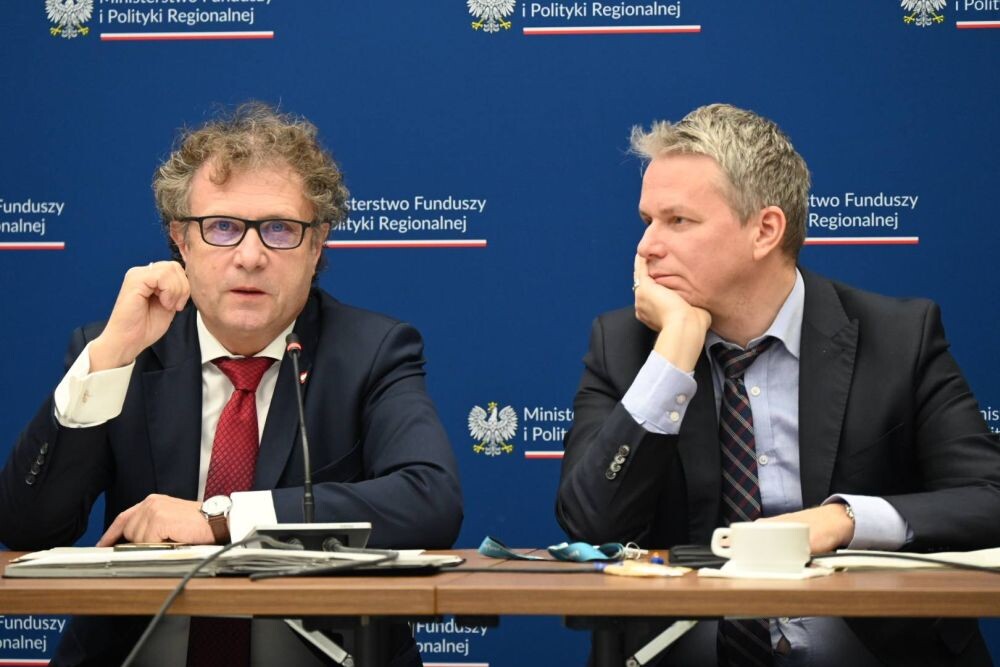 Michał Pierończyk na posiedzeniu Rady ds. Sprawiedliwej Transformacji/fot. FB Michał Pierończyk