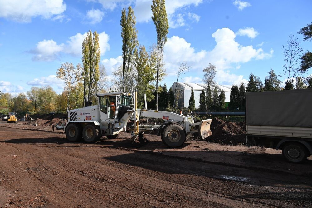 Jak idzie budowa kolejnego odcinka trasy N-S?/fot. FB Jacek Morek