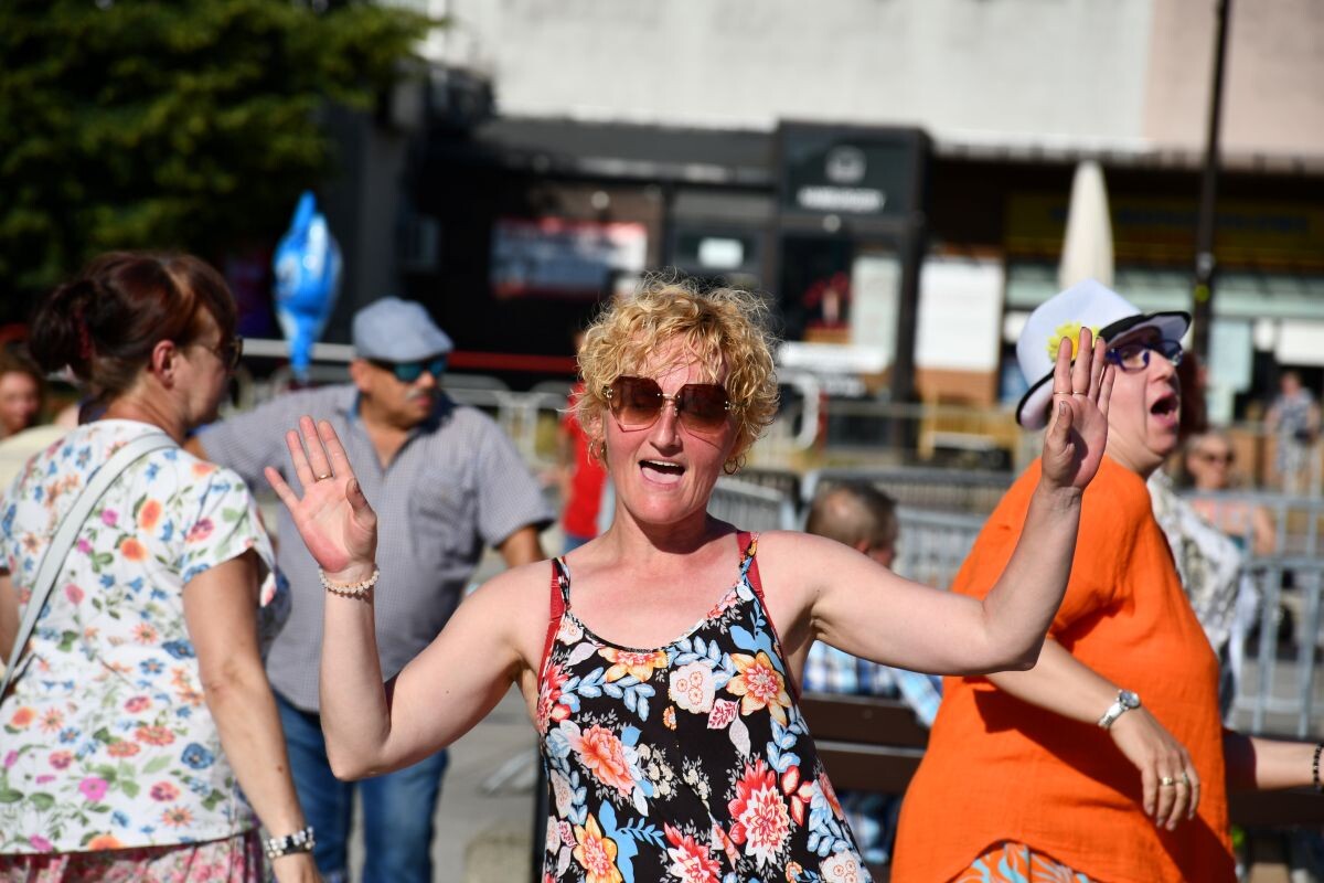 W niedzielne popołudnie, 29 czerwca na rudzkim rynku w dzielnicy Nowy Bytom odbyła się wyjątkowa taneczna zabawa!