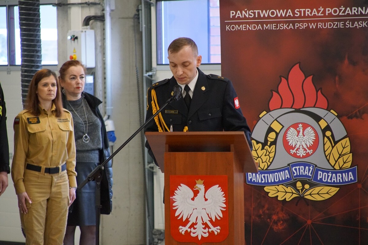 Powołanie Komendanta PSP w Rudzie Śląskiej